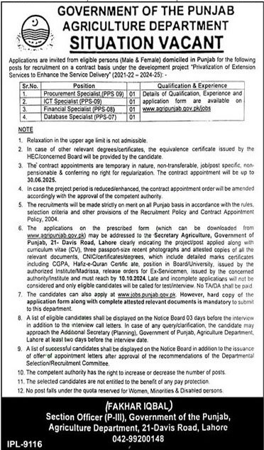 Procurement Specialist