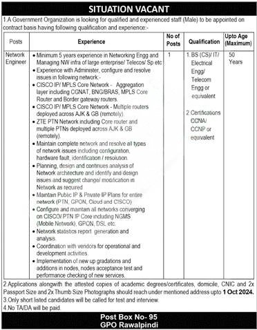 Network Engineer 