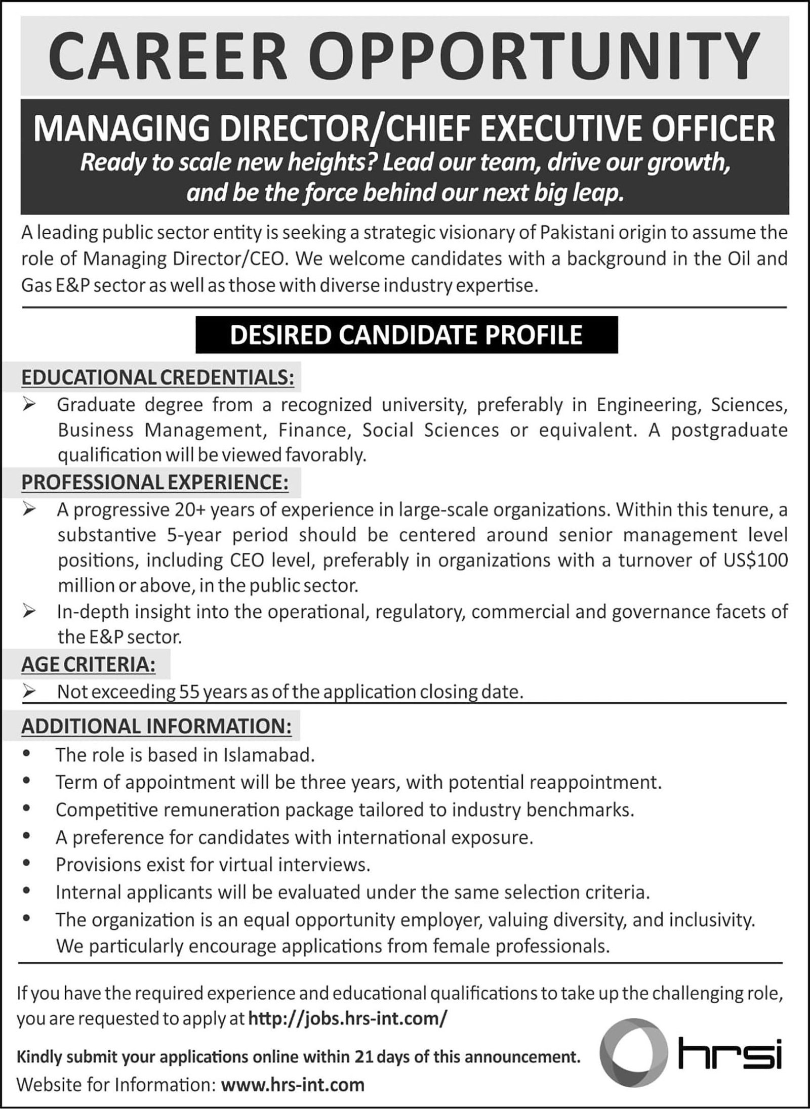 Managing Director