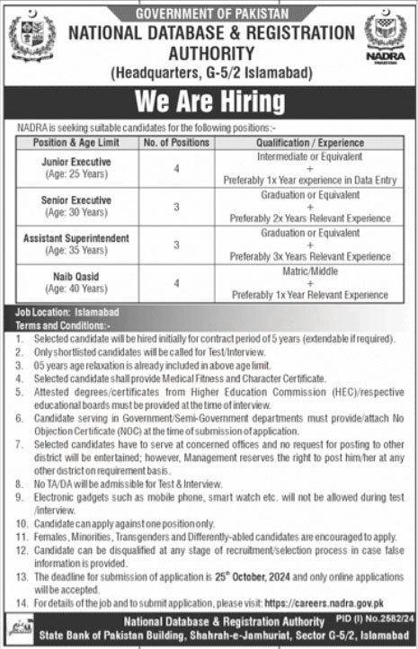 Senior Executive