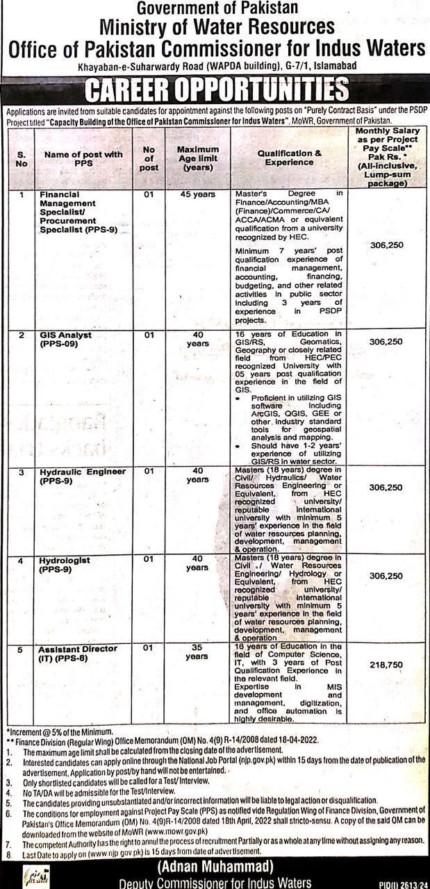 Hydraulic Engineer 