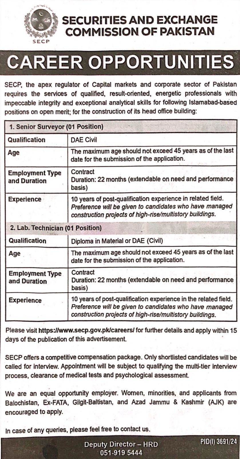 Senior Surveyor